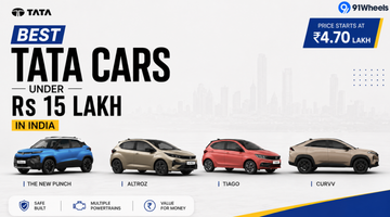 Best Tata Cars Under Rs 15 Lakh in India